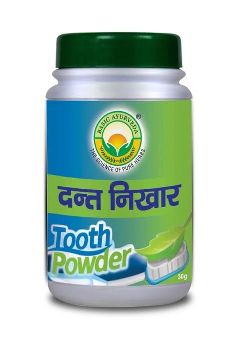 Basic Ayurveda Dant Nikhar (Manjan) Tooth Powde...