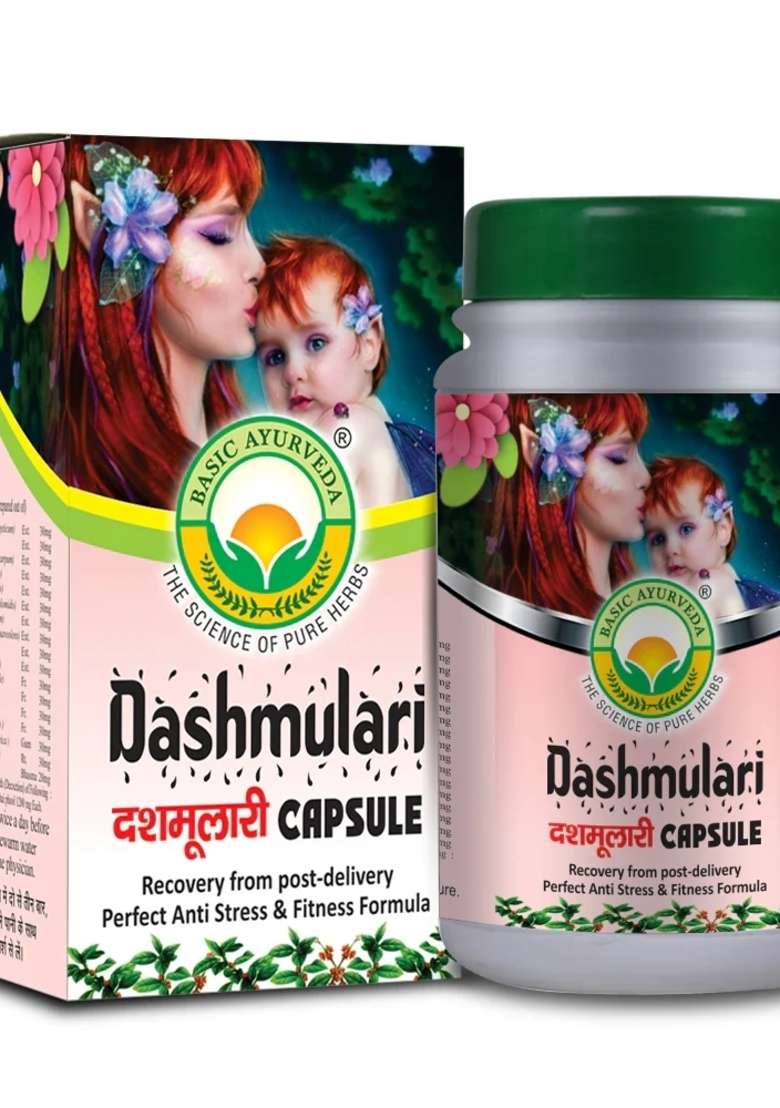 Basic Ayurveda Dashmulari 40 Capsule - Indya