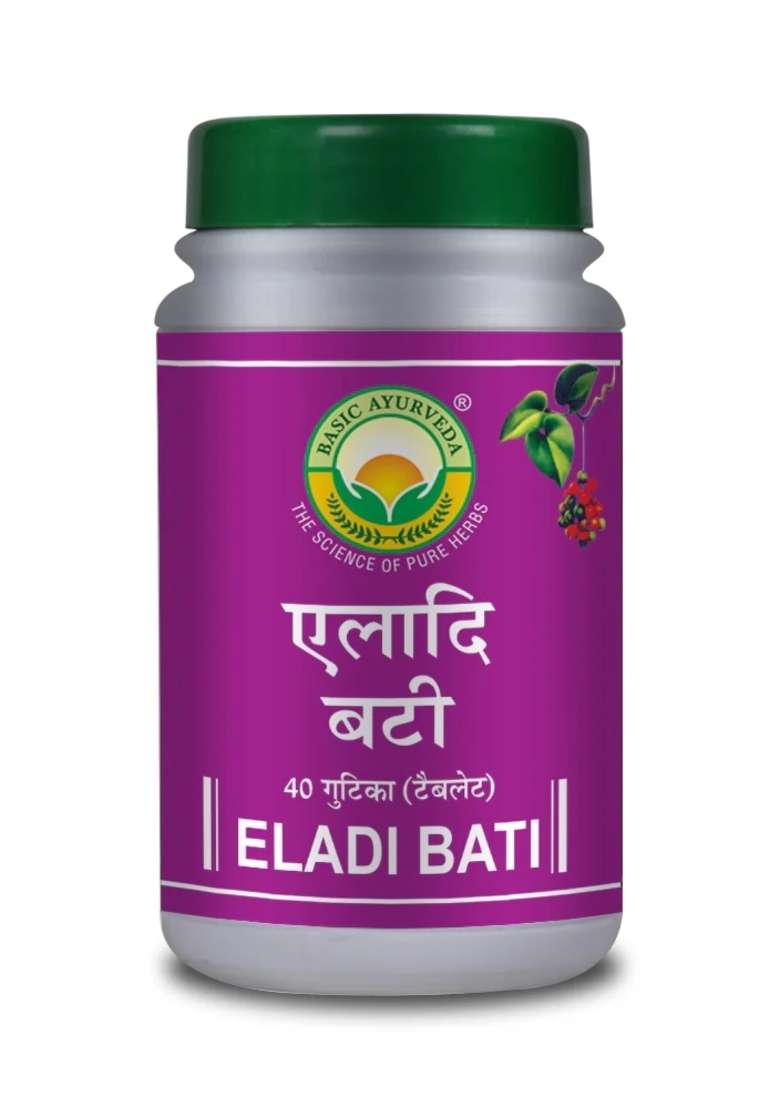 Basic Ayurveda Eladi Bati 40 Tablet - Indya
