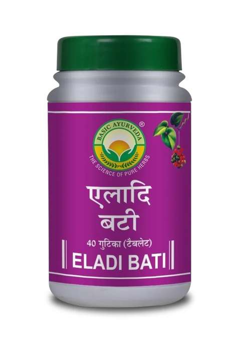 Basic Ayurveda Eladi Bati 40 Tablet