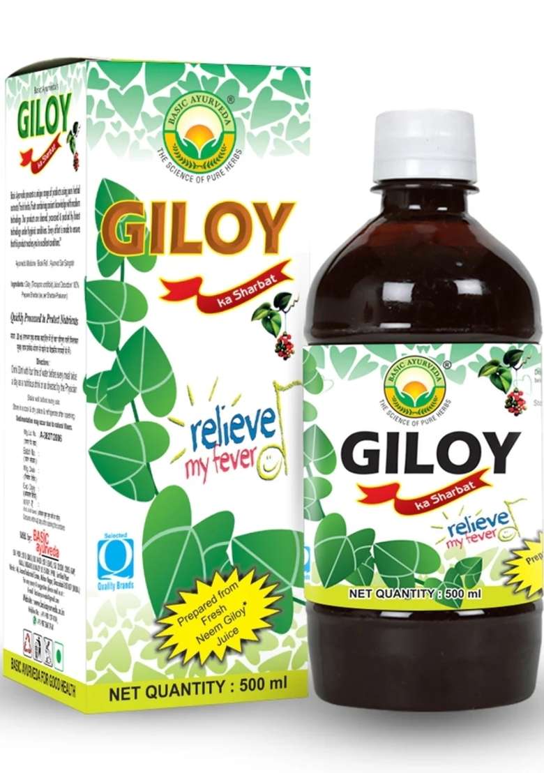 Basic Ayurveda Giloy Ka Sharbat 500 Ml - Indya