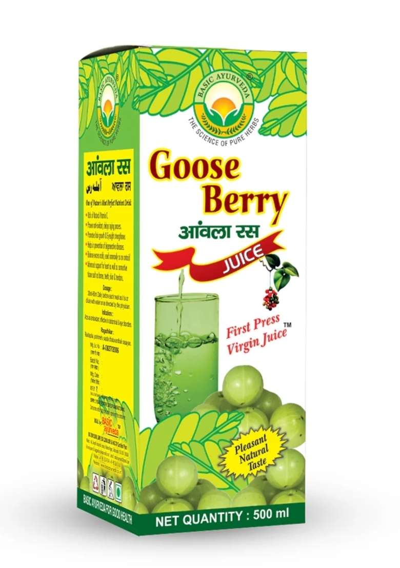 Basic Ayurveda Goose Berry Juice(Amla Ras)  - Indya