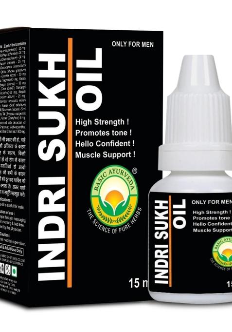 Basic Ayurveda Indri Sukh Oil 15 Ml