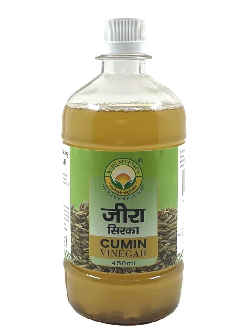 Basic Ayurveda Jeera Sirka Premium (Cumin Vinegar) 450 Ml - Indya
