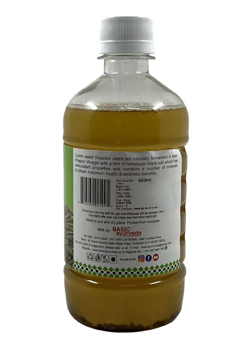 Basic Ayurveda Jeera Sirka Premium (Cumin Vinegar) 450 Ml - Indya