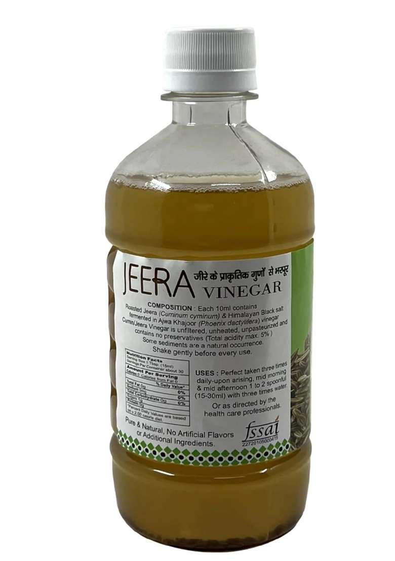 Basic Ayurveda Jeera Sirka Premium (Cumin Vinegar) 450 Ml - Indya