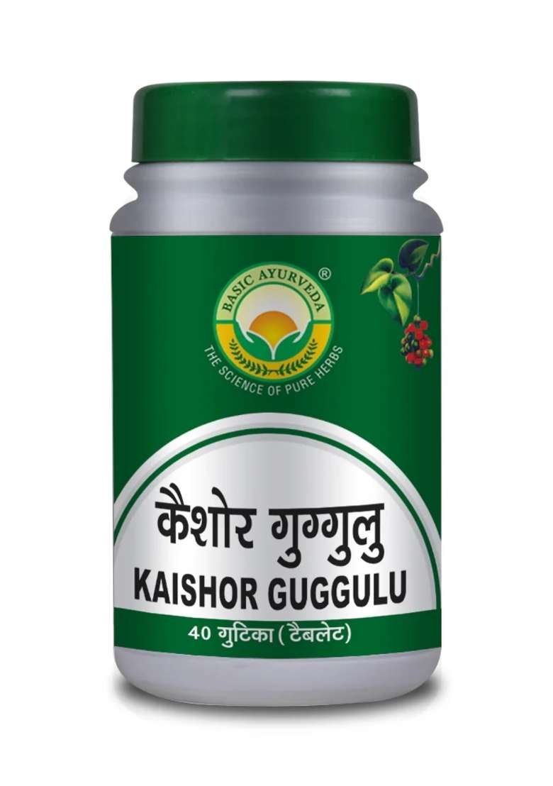 Basic Ayurveda Kaishor Guggulu 40 Tablet - Indya