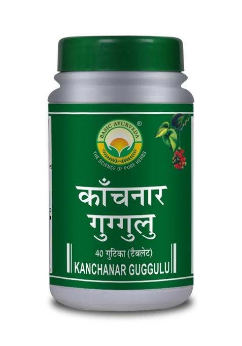 Basic Ayurveda Kanchanar Guggulu 40 Tablet