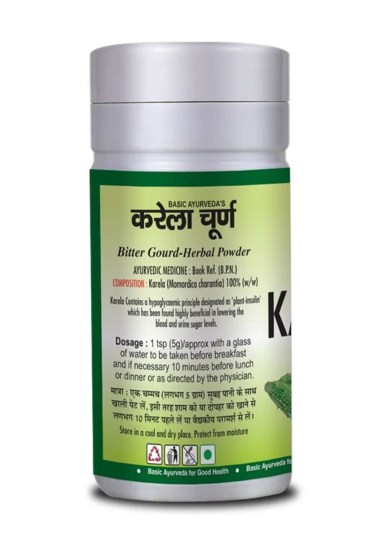 Basic Ayurveda Karela Powder - Indya