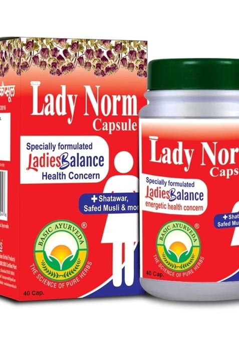 Basic Ayurveda Lady Norm 40 Capsule