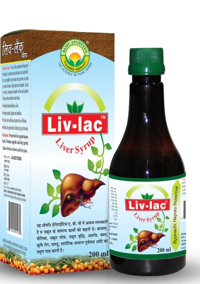 Basic Ayurveda Liv- Lac Liver Syrup - Indya