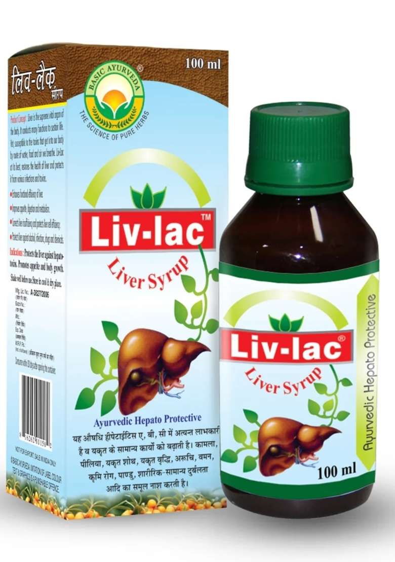Basic Ayurveda Liv- Lac Liver Syrup - Indya