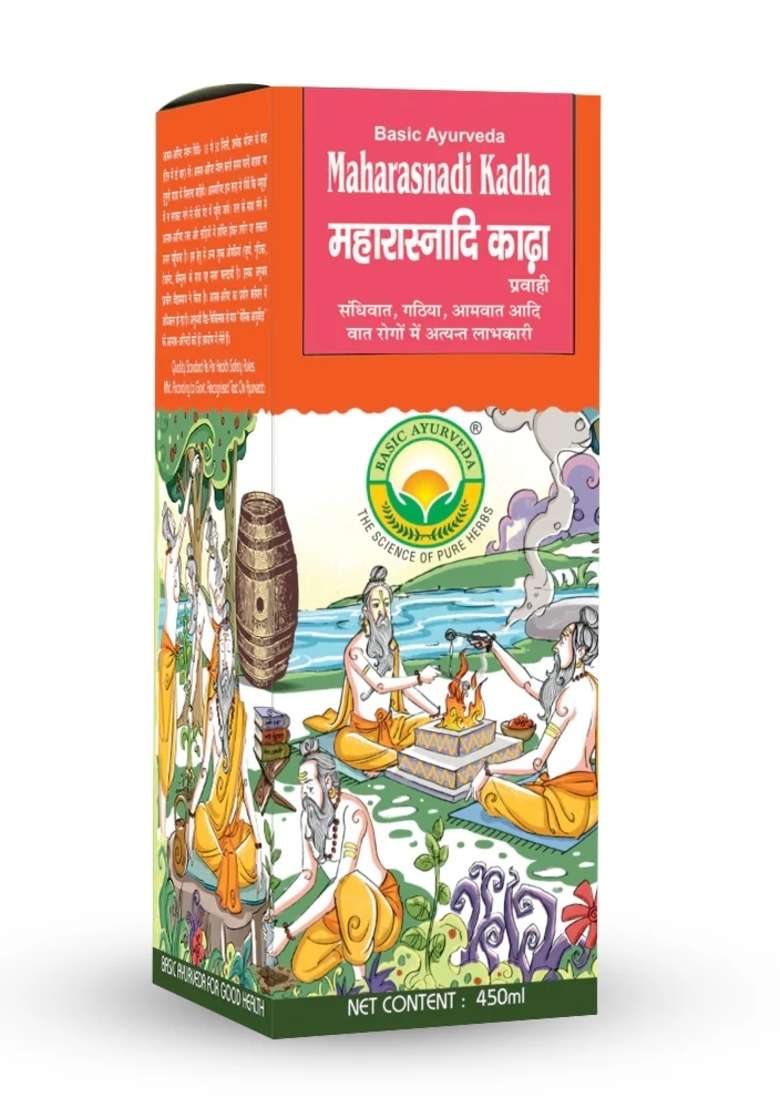 Basic Ayurveda Maharasnadi Kadha 450Ml - Indya