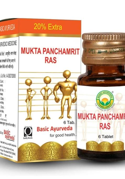 Basic Ayurveda Mukta Panchamrit Ras