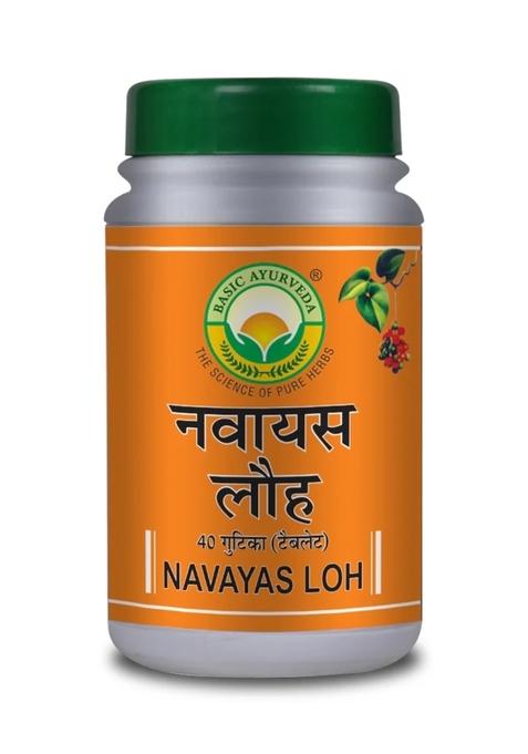 Basic Ayurveda Navayas Loh 40 Tablet
