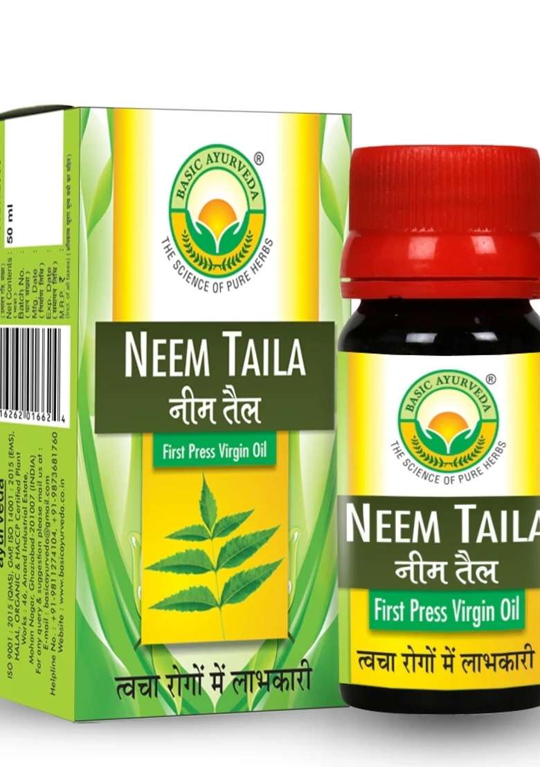 Basic Ayurveda Neem Taila 50 Ml - Indya