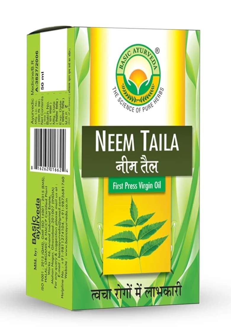 Basic Ayurveda Neem Taila 50 Ml - Indya