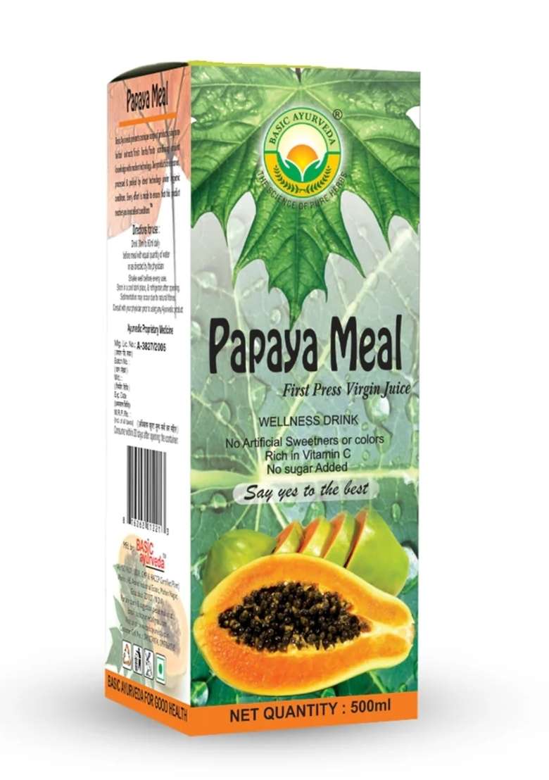 Basic Ayurveda Papaya Meal  - Indya