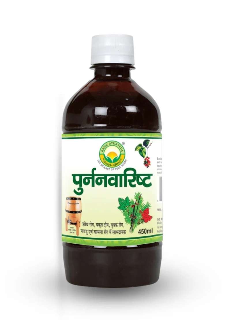 Basic Ayurveda Punarnavaristha 450Ml - Indya