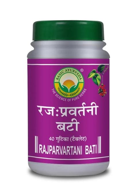 Basic Ayurveda Rajparvartani Bati 40 Tablet