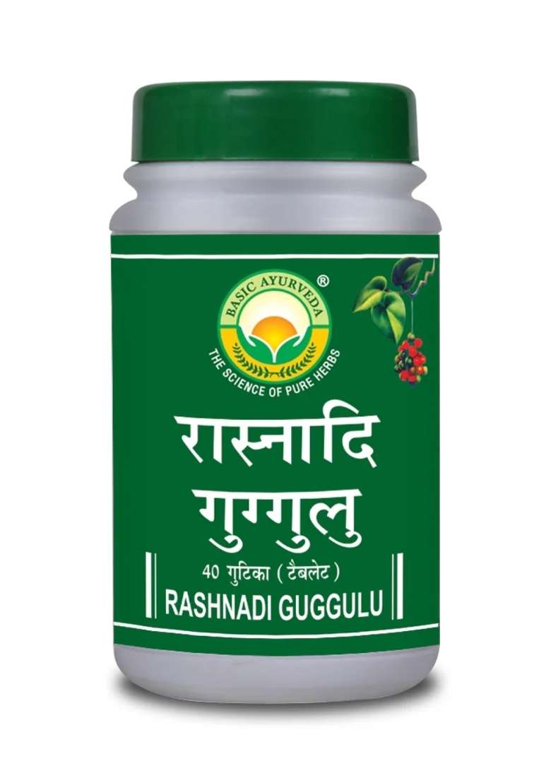 Basic Ayurveda Rasnadi Guggulu 40 Tablet - Indya