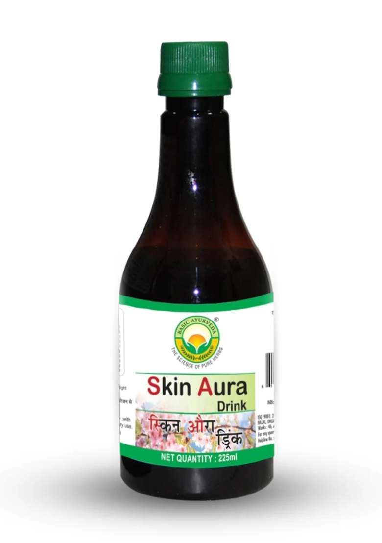Basic Ayurveda Skin Aura Drink Sudh Gandhak & Rasmanikya Yukta - Indya