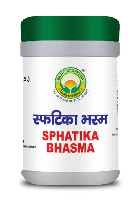 Basic Ayurveda Sphatika Bhasma 15 Gram