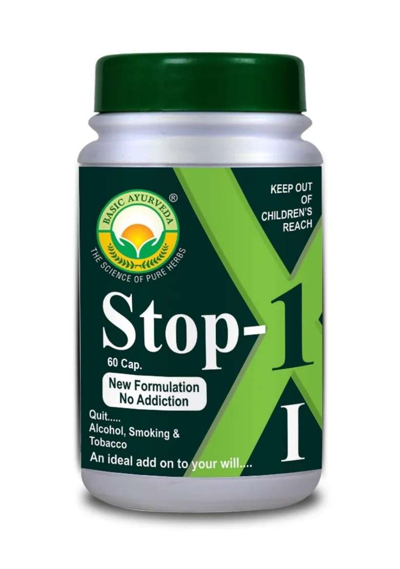 Basic Ayurveda Stop-1 60 Capsule - Indya