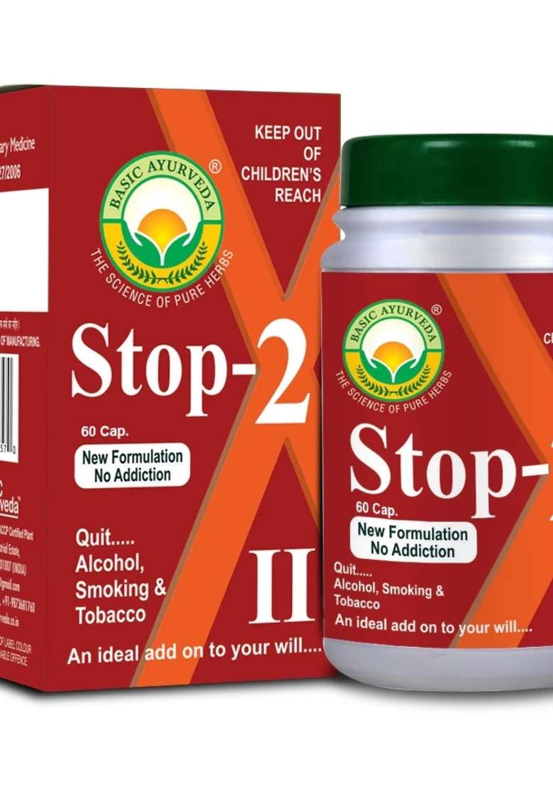 Basic Ayurveda Stop-2 60 Capsule - Indya