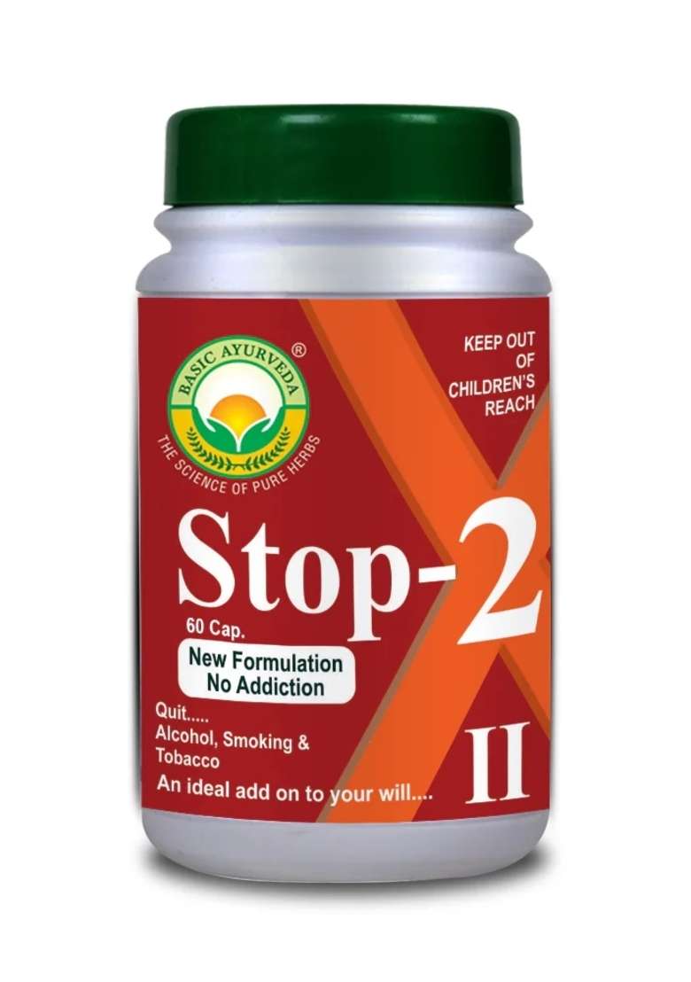 Basic Ayurveda Stop-2 60 Capsule - Indya