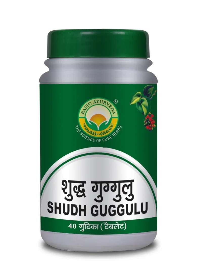 Basic Ayurveda Sudh Guggulu 40 Tablet - Indya