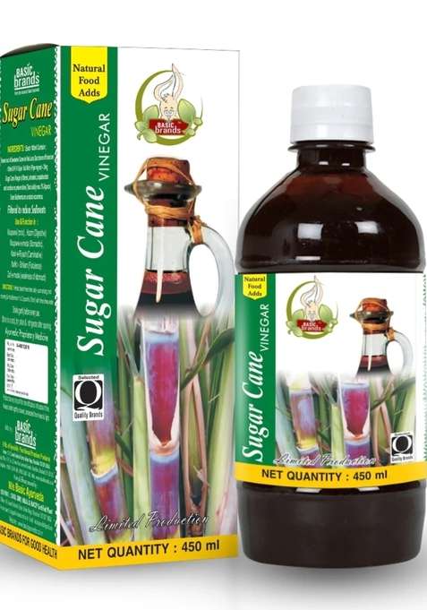 Basic Ayurveda Sugar Cane Vinegar 450Ml