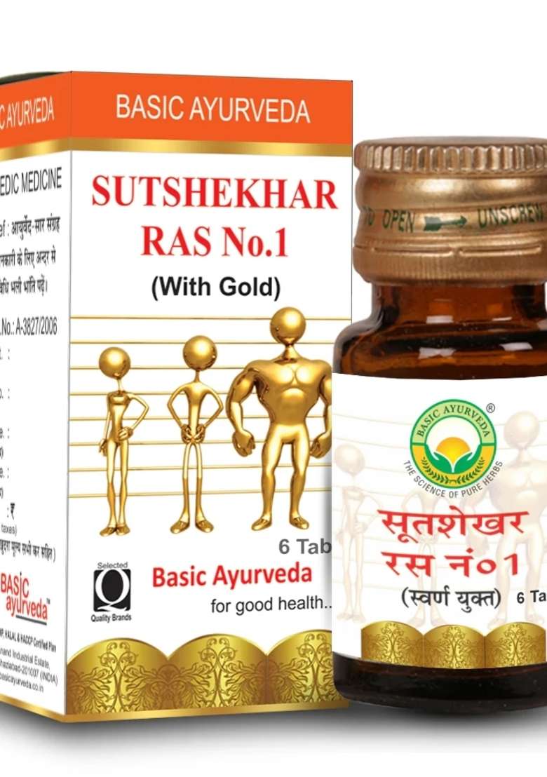 Basic Ayurveda Sutshekhar Ras No.1 - Indya