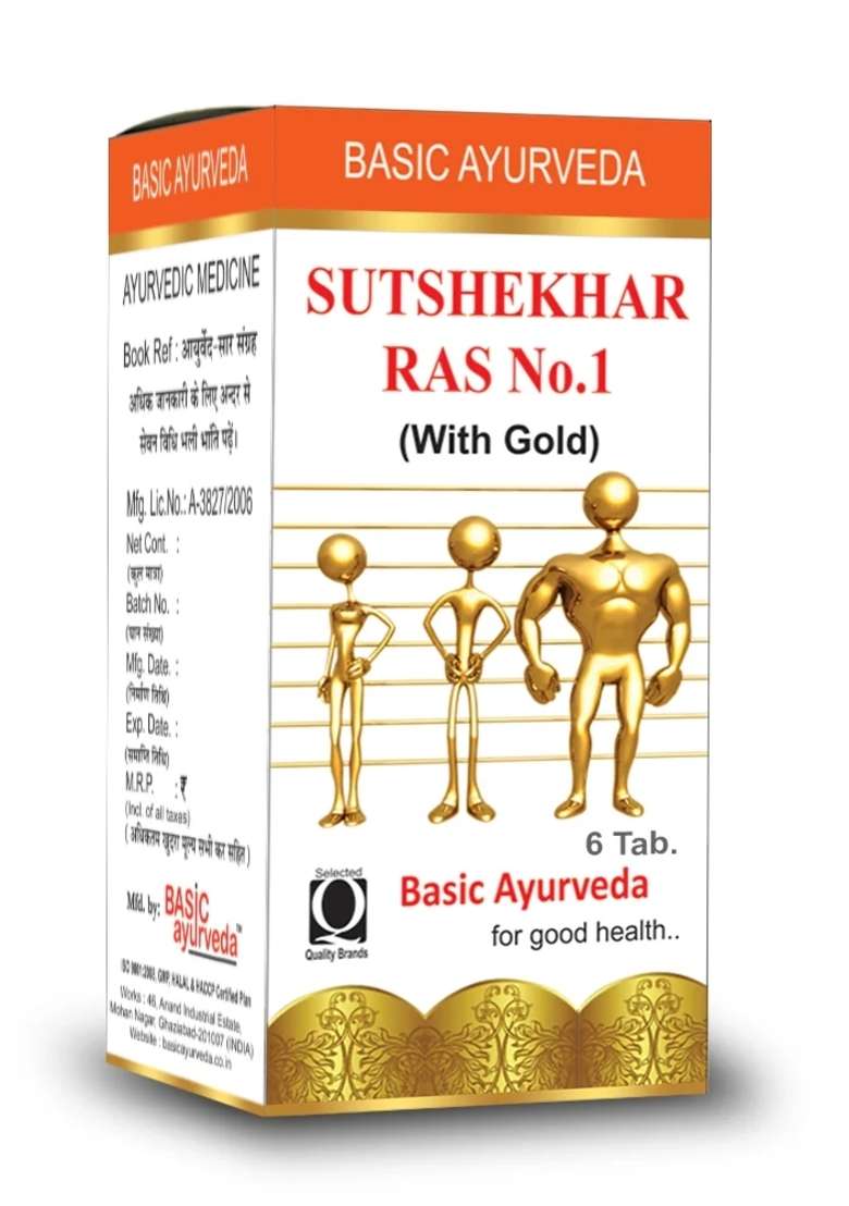 Basic Ayurveda Sutshekhar Ras No.1 - Indya