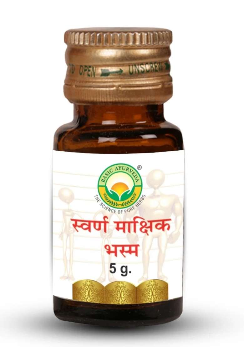 Basic Ayurveda Swarna Makshik Bhasma - Indya