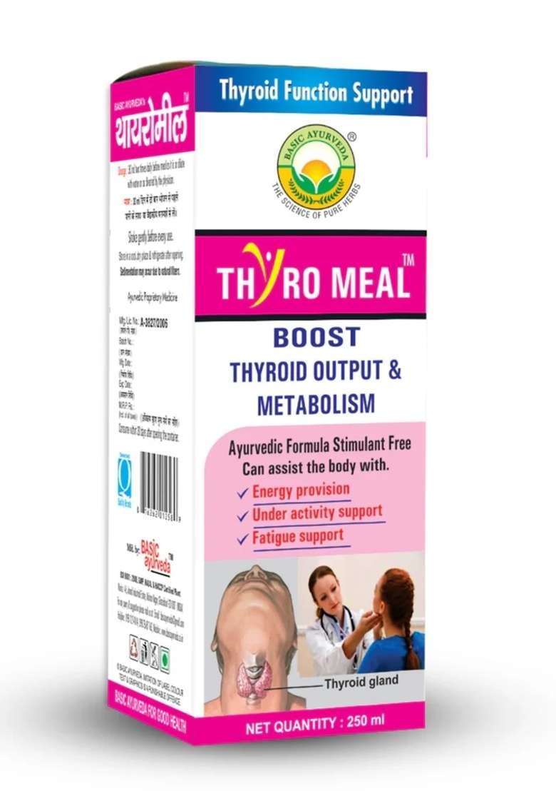 Basic Ayurveda Thyro Meal Drink 250 Ml - Indya