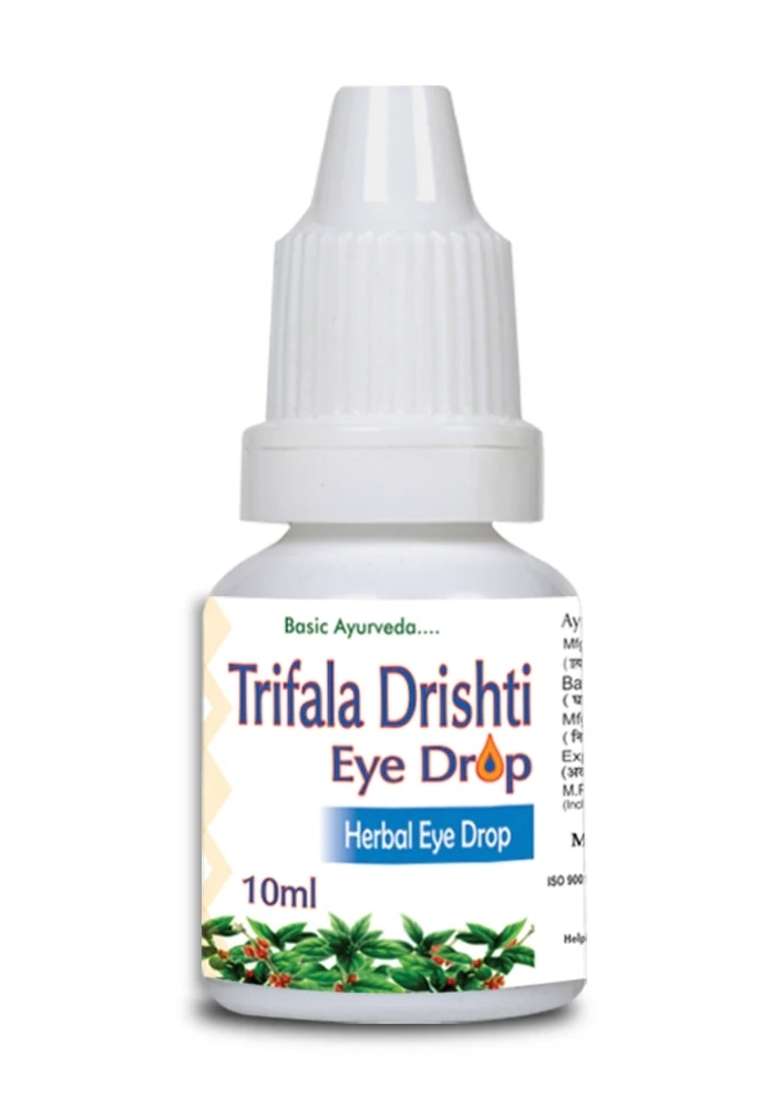 Basic Ayurveda Trifala Drishti Eye Drop 10Ml - Indya