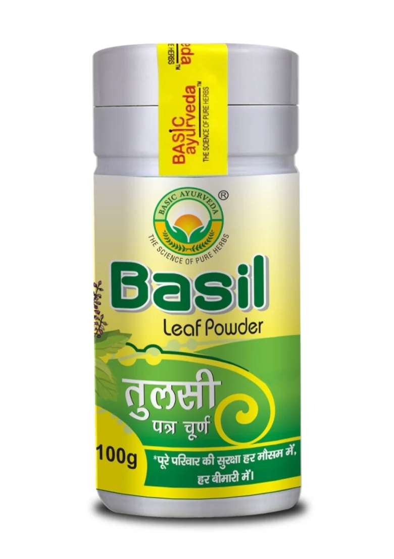 Basic Ayurveda Tulsi (Basil) Leaf Powder - Indya