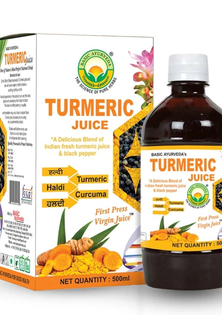 Basic Ayurveda Turmeric Juice | Helps To Detox... - Indya
