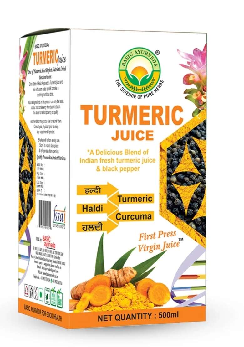 Basic Ayurveda Turmeric Juice | Helps To Detox... - Indya