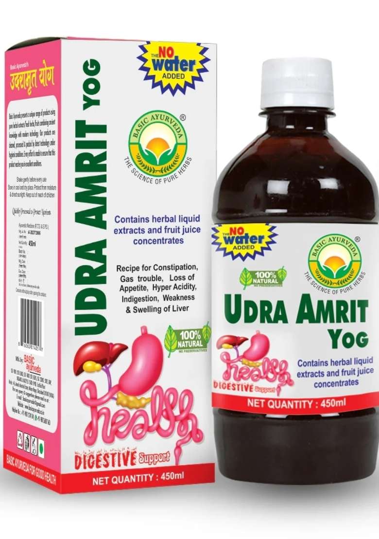 Basic Ayurveda Udra Amrit Yog 450 Ml - Indya