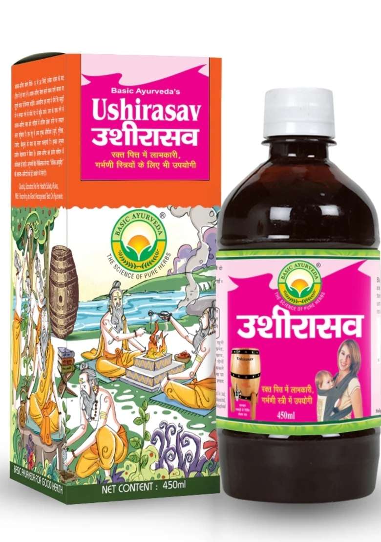 Basic Ayurveda Ushirasav 450Ml - Indya