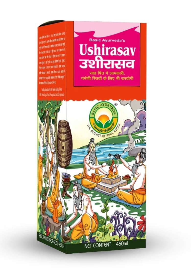 Basic Ayurveda Ushirasav 450Ml - Indya