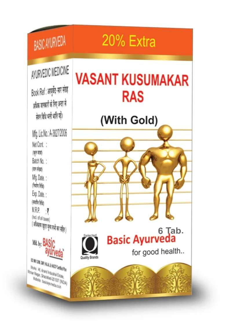 Basic Ayurveda Vasant Kusumakar Ras - Indya
