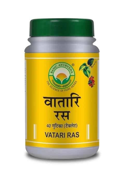 Basic Ayurveda Vatari Ras 40 Tablets