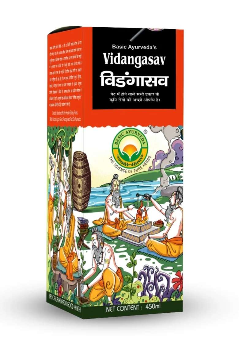Basic Ayurveda Vidangasav 450Ml - Indya