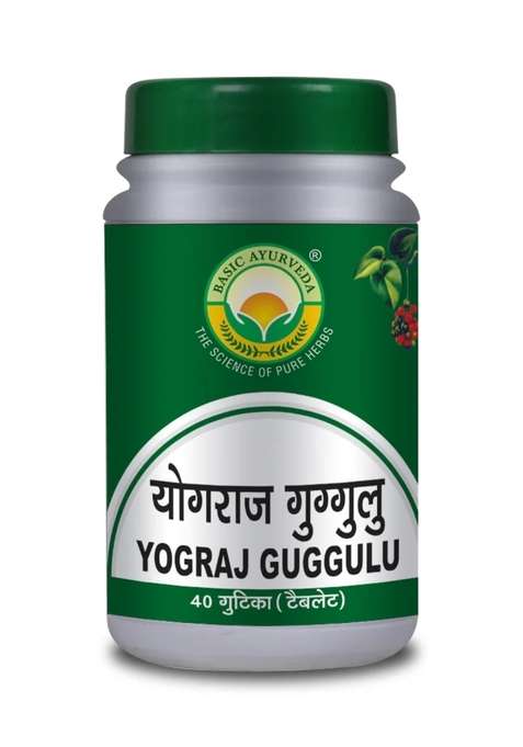 Basic Ayurveda Yograj Guggulu 40 Tablet
