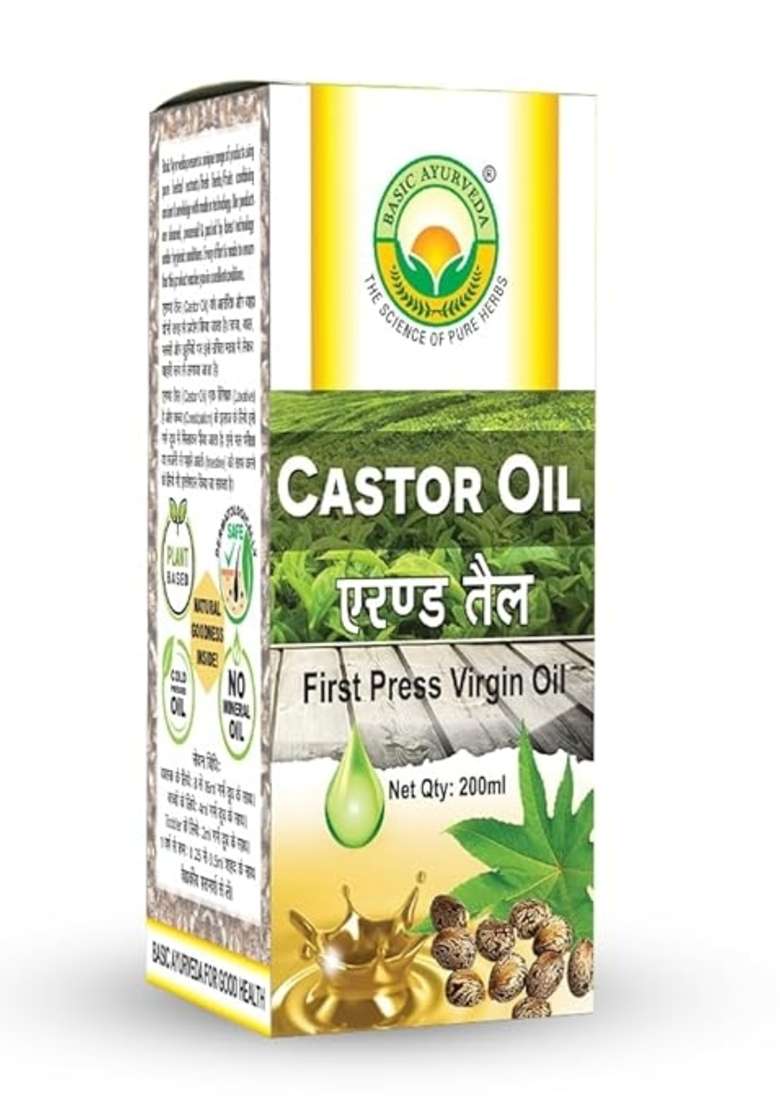 Basic Ayurveda Castor Oil 200 Ml - Indya