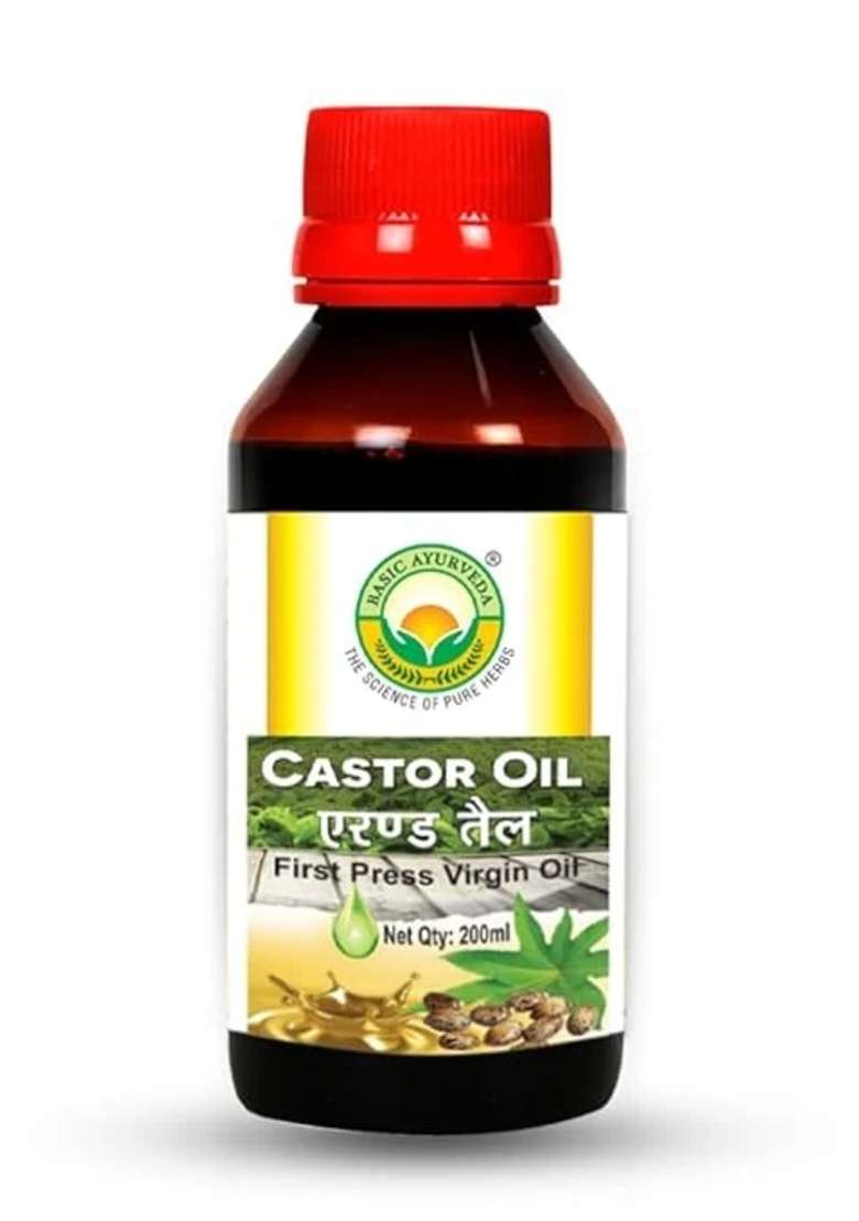 Basic Ayurveda Castor Oil 200 Ml - Indya