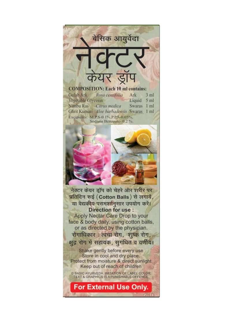 Basic Ayurveda Nectar Care Drop 50Ml - Indya